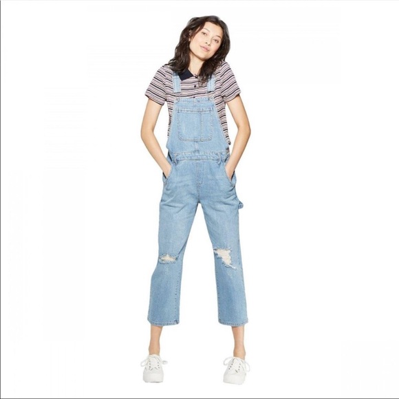 wild fable denim overalls